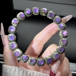 Bao Bei Inlaid Star Moon Bodhi Bracelet for Women Green Jade Stone Bodhi Beads Buddhist Prayer Beads Collectible and Playable Bracelet Wholesale
