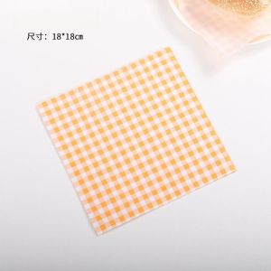 100pcs Wax Paper Sandwich Wrapping Paper Greaseproof Kertas Penggorengan Udara Butik