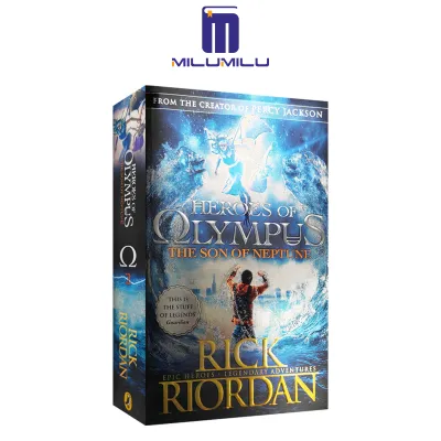 THE SON OF NEPTUNE (HEROES OF OLYMPUS BOOK 2) Paperback by RIORDAN RICK Original English books