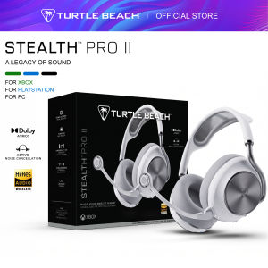 Turtle Beach Stealth™ Pro ll XBOX Wireless Gaming Headset Active Noise Cancelling Headphones - White