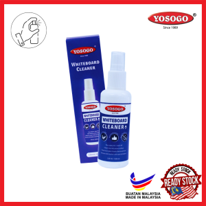 [super stationery] YOSOGO Semburan Pencuci Papan Putih Yosogo 120ML & 250ML Pembersih Papan Putih Hilangkan Dakwat Kekal | Whiteboard Cleaner Spray 120ML & 250ML Use for Remove Marker Ink on Whiteboard Clean Whiteboard