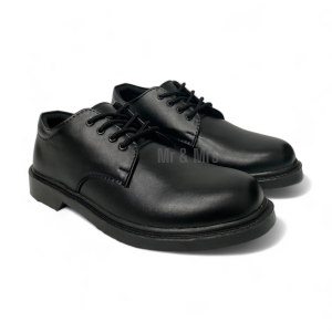 Sepatu Pdh Pendek Mengkilap & Doff Pentofel Dinas Kantor Satpam Security Polisi Polri TNI