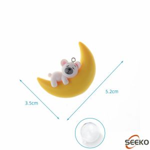 Seeko  Aquarium Decor Fish Tank Floating Cute Decoration Diver Ornaments DIY Toy