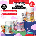 goKids Super Bunny Super Kitty Super Tiger Probiotics Kids Immune Booster Multivitamin Prebiotik Kanak-Kanak Probiotik. 