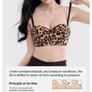 Small breasts gathered bra female support