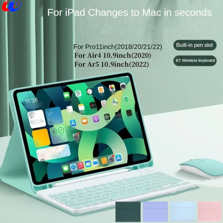 For Apple iPad mini 6th Gen Wireless Keyboard Case Magnetic Case