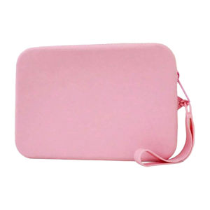 Square Large Capacity Silicone Storage Bag Waterproof Shockproof Stain-Resistant Cosmetic Zipper Bag Travel Storage Wash Bag Portable Makeup Brush Organizer