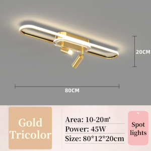 Nordic LED Spotlights Ceiling Light Remote/Tricolor Living room/ Childrens Room/Restaurant/Kitchen Spotlights Light