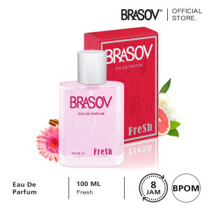 BRASOV Parfum Pria 100 ML Eau De Parfum HALAL Perfume Spray Lelaki EDP Sporty / Extreme / Dynamic