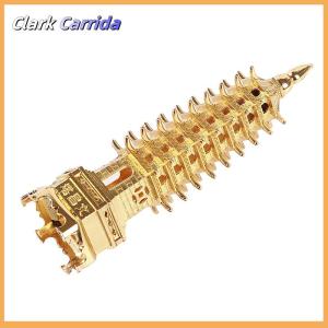 [Clark Carrida] Hợp kim kẽm phong thủy Tháp giáo dục cấp wen chang chùa đồ trang trí để bàn