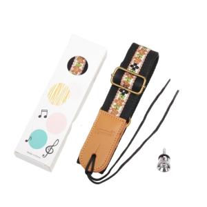 Dây đeo đàn guitar thời trang phù kết cấu da cho người biểu diễn đường phố và hợp đồng biểu diễn lễ hội với các tính năng Comfort nâng cao
