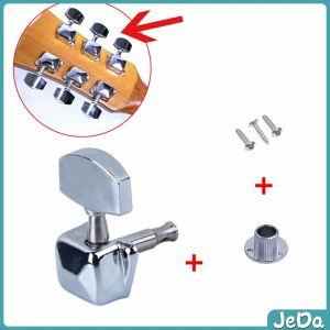 JeDa ลูกบิดกีต้าร์  ปุ่มโลหะ กีต้าร์จูน อุปกรณ์เสริมกีตาร์ Guitar knob