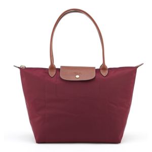 longchamp bag original Le Pliage【long handle M*L】Tote bag Shopping Bag water proof foldable(Tote Bags) Hobo
