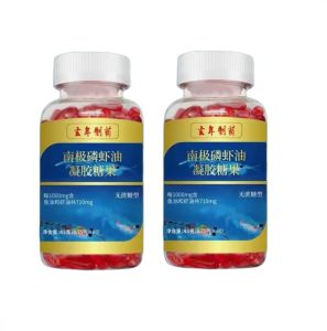 Antarctic Krill Oil Capsules Healthcare Phosphorus Shrimp Oil Slices Astaxanthin Tablets Astaxanthin Capsules 南极磷虾油胶囊
