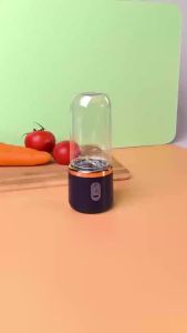 Portable Fruit Juice Blenders USB 6 Blades Electric Travel Juicer Cup Machine For Smoothie Milkshake KitchenMixer Tool