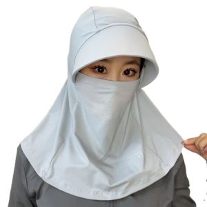 HENLI UV Protection Sunshade Sun Hat Wide Brim Solid Color Tea Picking Hat Fashion Elastic Summer UV Protection Cap