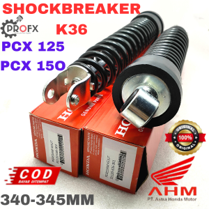 SHOCKBREAKER BELAKANG K36 HONDA PCX 125  PCX 150 KUALITAS ORIGINAL ASLI AHM SHOK SOK BEKER
