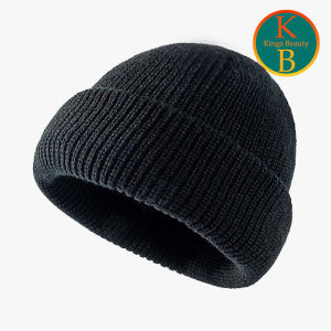 [COD✅] Topi Kupluk Beanie Hat Pendek Pria Dan Wanita Wol Tebal Polos Premium Short Beanie Topi Peci