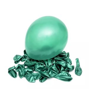 Balon Latex Metalik ukuran 12 Inch per pack (isi 50pcs) warna warni polos untuk birthday party