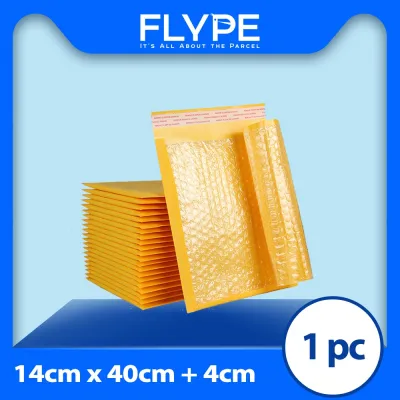 FLYPE - Kraft Bubble Mailer Envelope Yellow Bubble Wrap Kraft Mailer Envelope Bubble (黄色牛皮气泡袋/快递袋/信封袋)