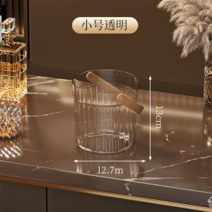 High-looking Ice Bucket Household Portable PET Plastic Barrel Outdoor Picnic Fruit Bucket Cooler