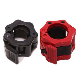[Ready Stock]2 Pcs/Pair 25MM Dumbbell Clips Clamp Barbell Collar Gym Weight Lifting Fitness Training