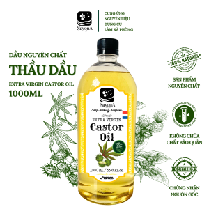 Sỉ Dầu Thầu Dầu Nguyên Chât  - SavonA Extra Virgin Castor Oil Wholesale