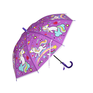Kuromi Umbrella for Kids Cartoon Umbrella Sunscreen Lightweight Heavy Duty Umbrella for Girls Boys