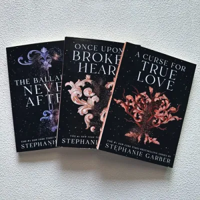 【3 Books】Once Upon A Broken Heart Series By Stephanie Garber :Once Upon A Broken Heart/A Curse for True Love/The Ballad The Ballad of Never After/ Caraval Paperback Set: Caraval Legendary Finale