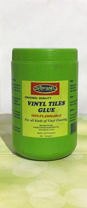 Pvc Stickwel Stikwel Vinyl Tiles Glue 1kg | Lazada PH