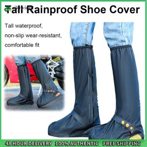 【Clearance sale processing】 Outdoor Waterproof Shoe Covers for Hiking and Trekking Durable Rain Boots Over Shoes for Wet Weather Use