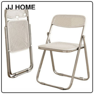 【JJ HOME】Minimalist Rattan Design Foldable Chair / Space - Saving / Office Chair /Dining Chair /Simple Outdoor