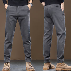 【SIZE 28-38】Seluar Slack Slim Fit Lelaki Slimfit Plus Size Formal Pants For Men Brushed Fashion Versatile Office Long Pants Men Seluar Panjang Lelaki SXC305