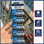 Vỉ 5 Viên Pin Đồng Hồ SR626SW / 377 Maxell Nhật Bản 1.55V Cho Đồng Hồ Đeo Tay