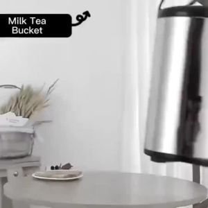 in stock-local sale[Spot Supply]304 Stainless Steel Water Dispenser Hot Cold Insulated Beverage Coffee Milk Tea Bucket