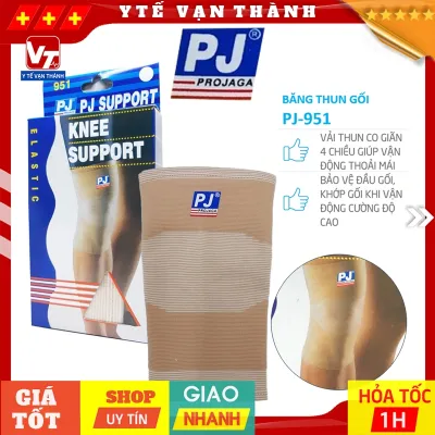 ✅ Băng Thun Đầu Gối Co Giãn 4 Chiều PJ-951 | Bó gối Băng gối chính hãng Đài Loan -VT0117 - Y Tế Vạn Thành