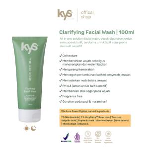 KYS Know Your Skin Clarifying Facial Wash 100Ml