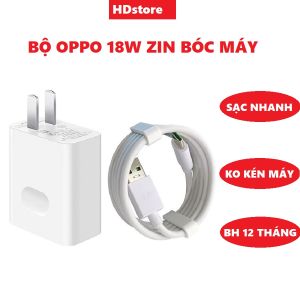 Bộ sạc nhanh realme 18W dây Type C và Micro - Hàng chính hãng BH 12 tháng sạc nhanh bền không nóng