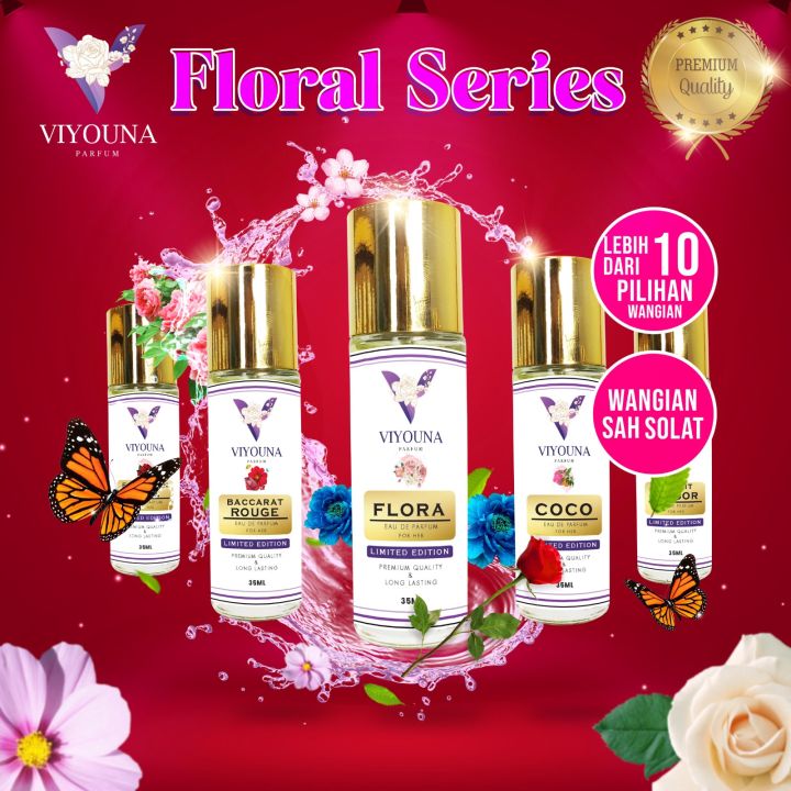 PERFUME VIYOUNA 35ML {PREMIUM} / PERFUME TAHAN LAMA 24 JAM /LONG LASTING /HIGH QUALITY