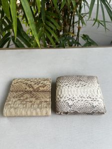 Ví 2hand nam nữ da trăn.n phong thủy của Nhật có tag  -T140-1-2