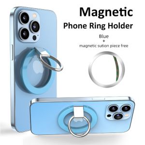 INOVAGEN MAG GRIP Phone Grip Adjustable Foldable Aluminium Phone Holder/Magnetic Phone Stand&Grip with Free Metal Ring Sticker