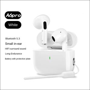 ♥จัดส่ง SFREE♥A6pro TWS ชุดหูฟังบลูทูธไร้สาย5.3ลดเสียงรบกวนกีฬาเพลงในไมโครโฟนในหูชีวิตแบตเตอรี่ยาวมาก