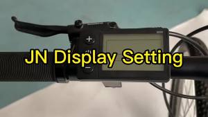 Electric Bike LCD Display S866 LCD Display Meter 24V 36V 48V Control Panel Display Speedometer for Bike mph with Large Backlit Screen Control Panel