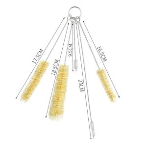 👍👉 แปรงล้างหลอด ล้างหลอดหัดดื่ม ล้างหลอดน้ำ โค้งงอได้ ขนแปรงละเอียด