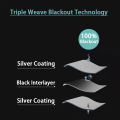 Hot Sale 100% Blackout Curtain Thick Curtain Waterproof Curtain For Living Room Bedroom Window Heat Insulation. 