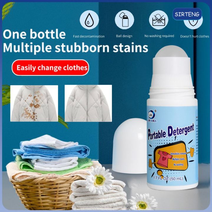 【READY STOCK】Magic Roller Cloth Oil Remover Roll Ball 50ml Clothes