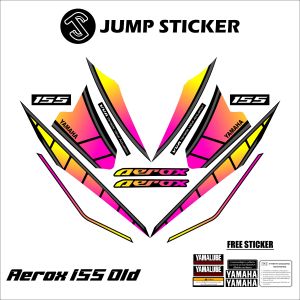 STIKER STRIPING AEROX OLD-LAMA GRAFIS VARIASI 016