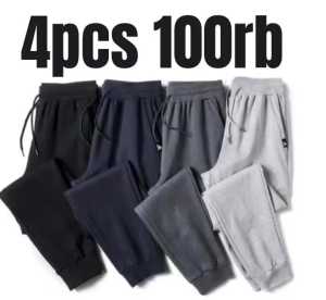 100 RIBU 4PCS CELANA JOGER PRIA SURFING DISTRO PREMIUM TRAINING JOGGER TRACKPANT SWEAT JOGER JOGGING