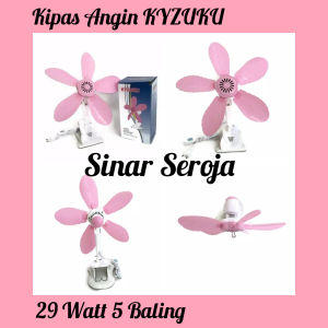 KIPAS ANGIN KYZUKU 3 IN 1 29WATT 5 BALING BALING KY-520