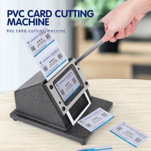 86x54mm ID Card Name Cutter Die Cutting Machine PVC Plastic Pvc Card Die Cutting Machine